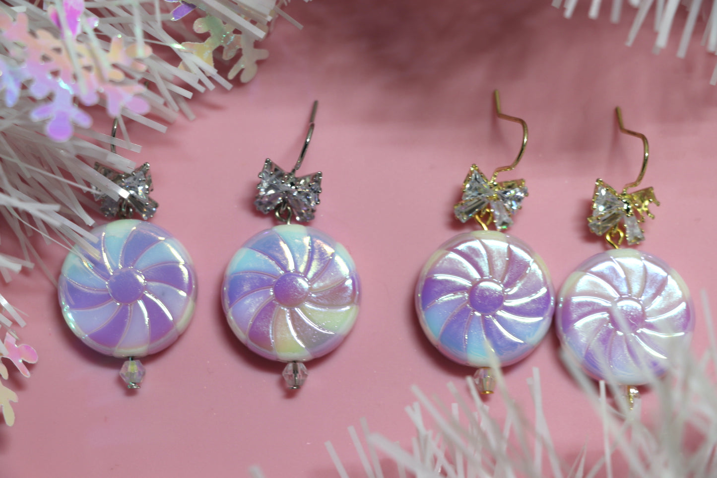 Sucres d'orge iridescents