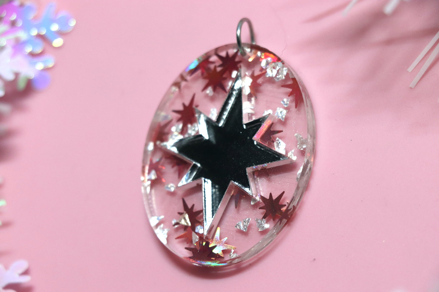 North Star Earrings ou Pendentif ou Pins