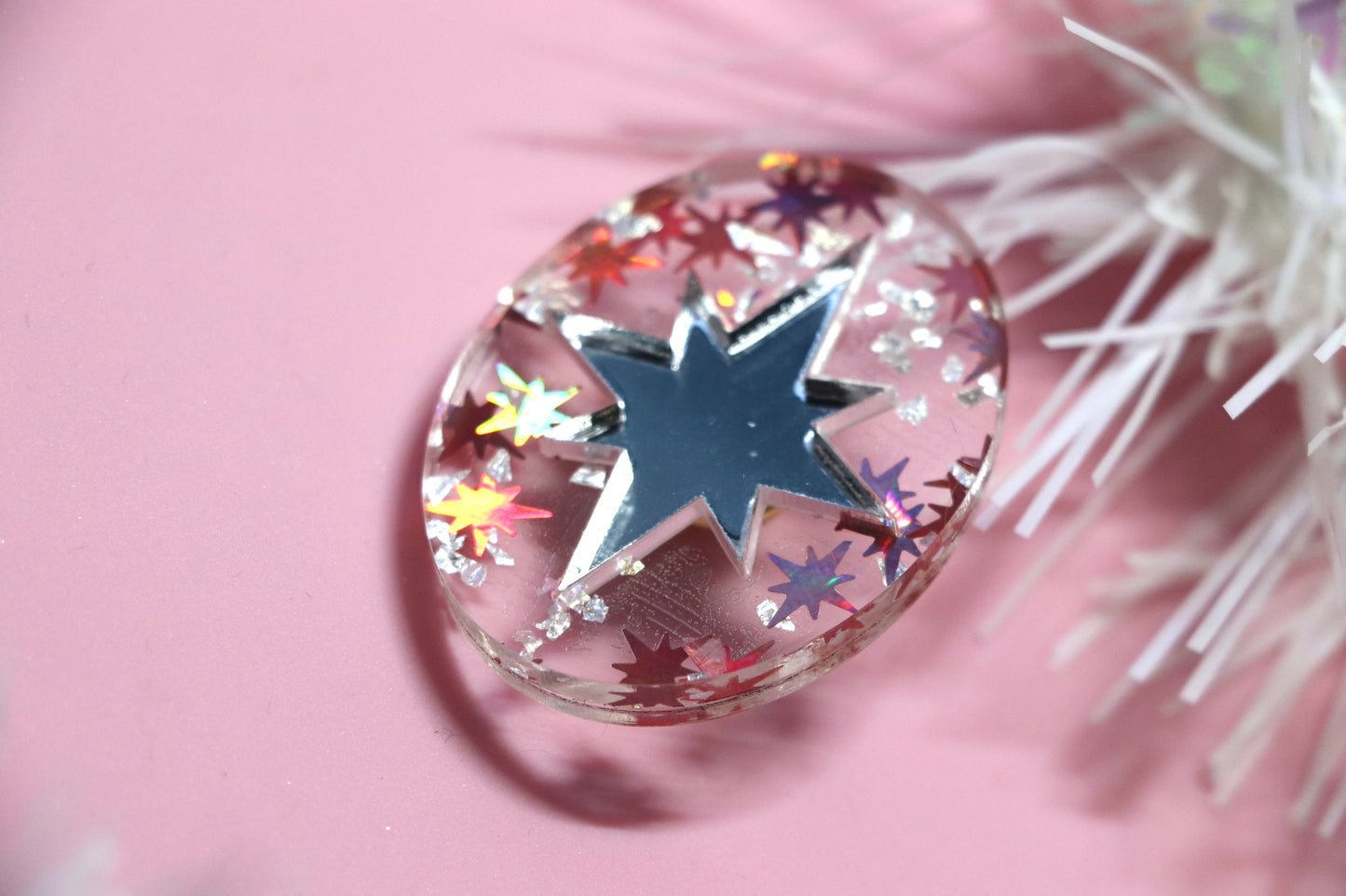 North Star Earrings ou Pendentif ou Pins
