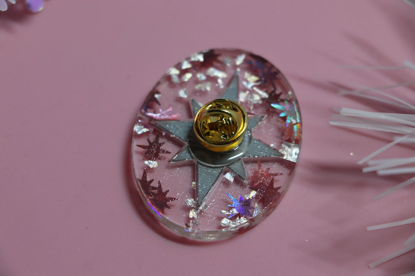 North Star Earrings ou Pendentif ou Pins