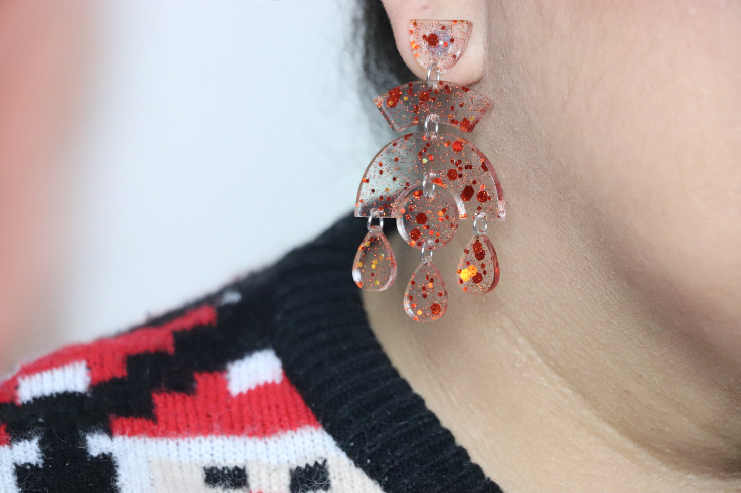 Fontaine Red confettis