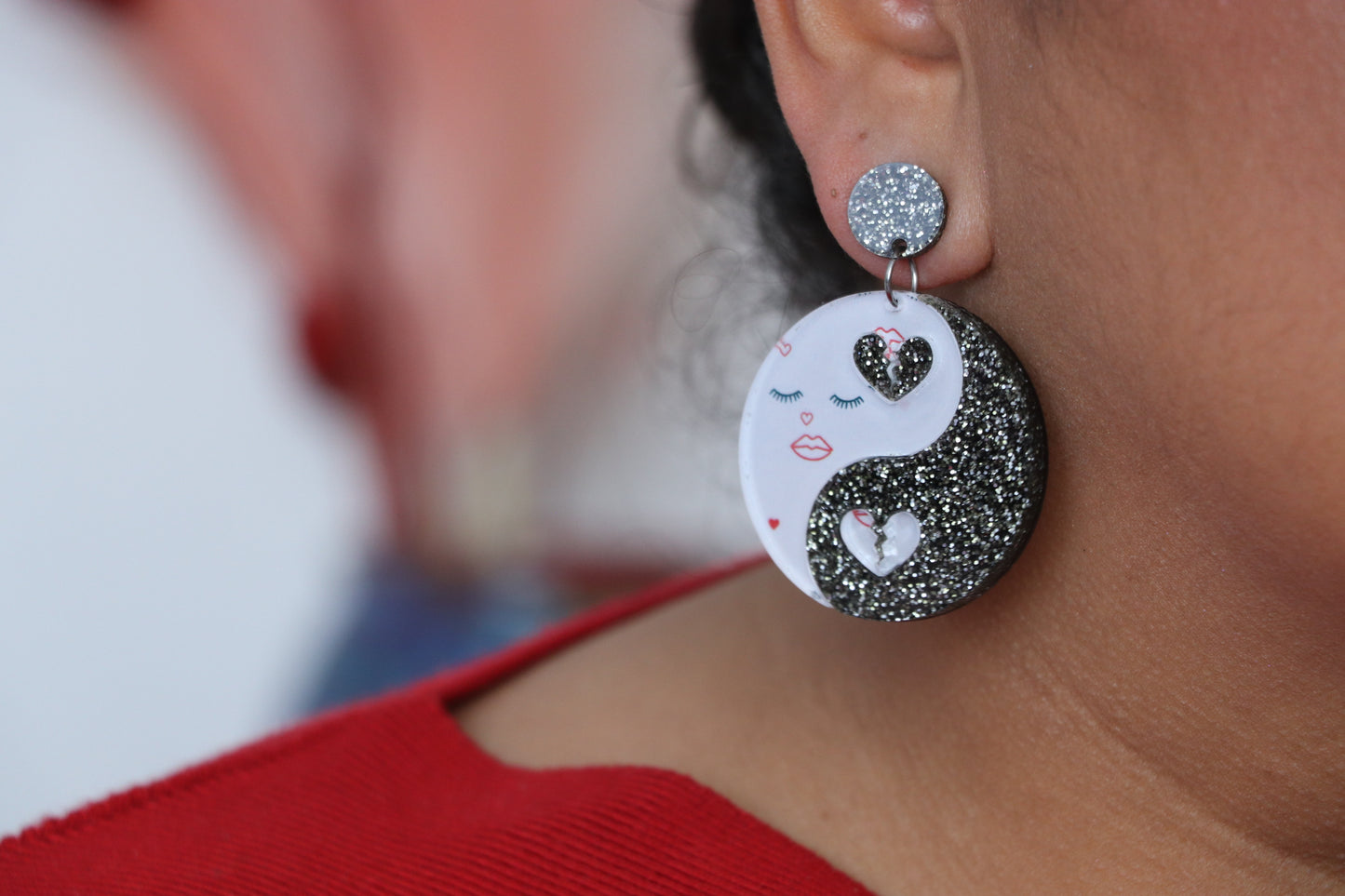 Yin Yang coeur brisé