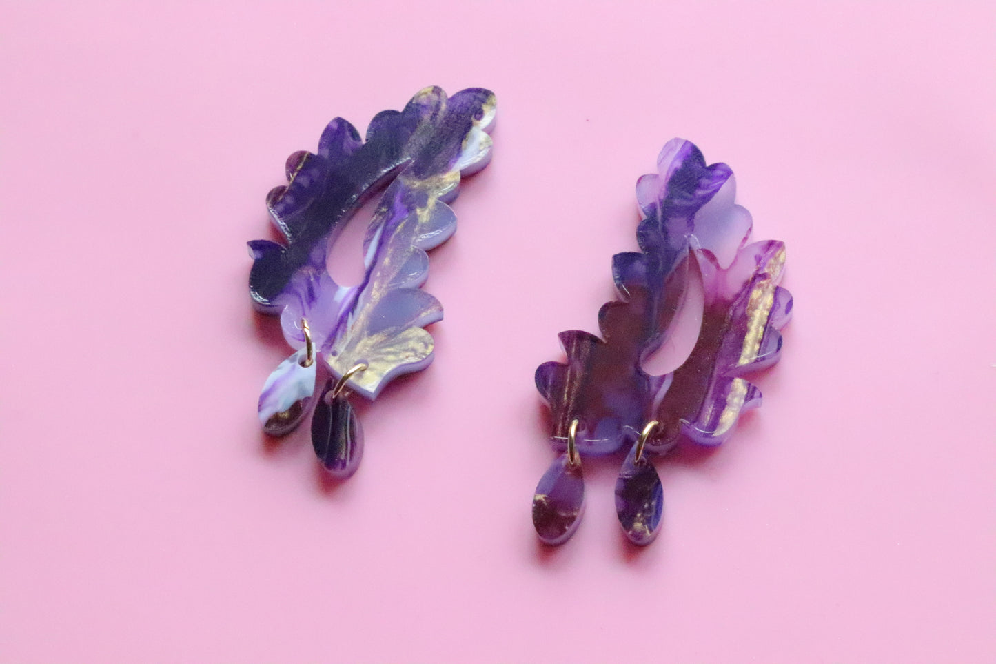 Crawler marbled purple gold