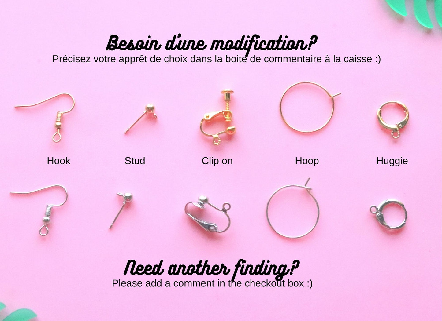 Spring threader earrings