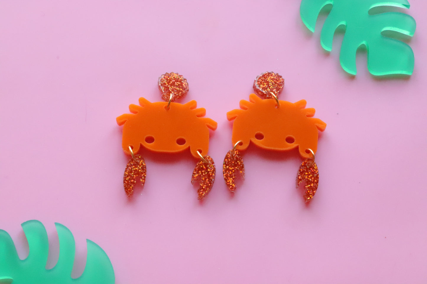 Crab earrings