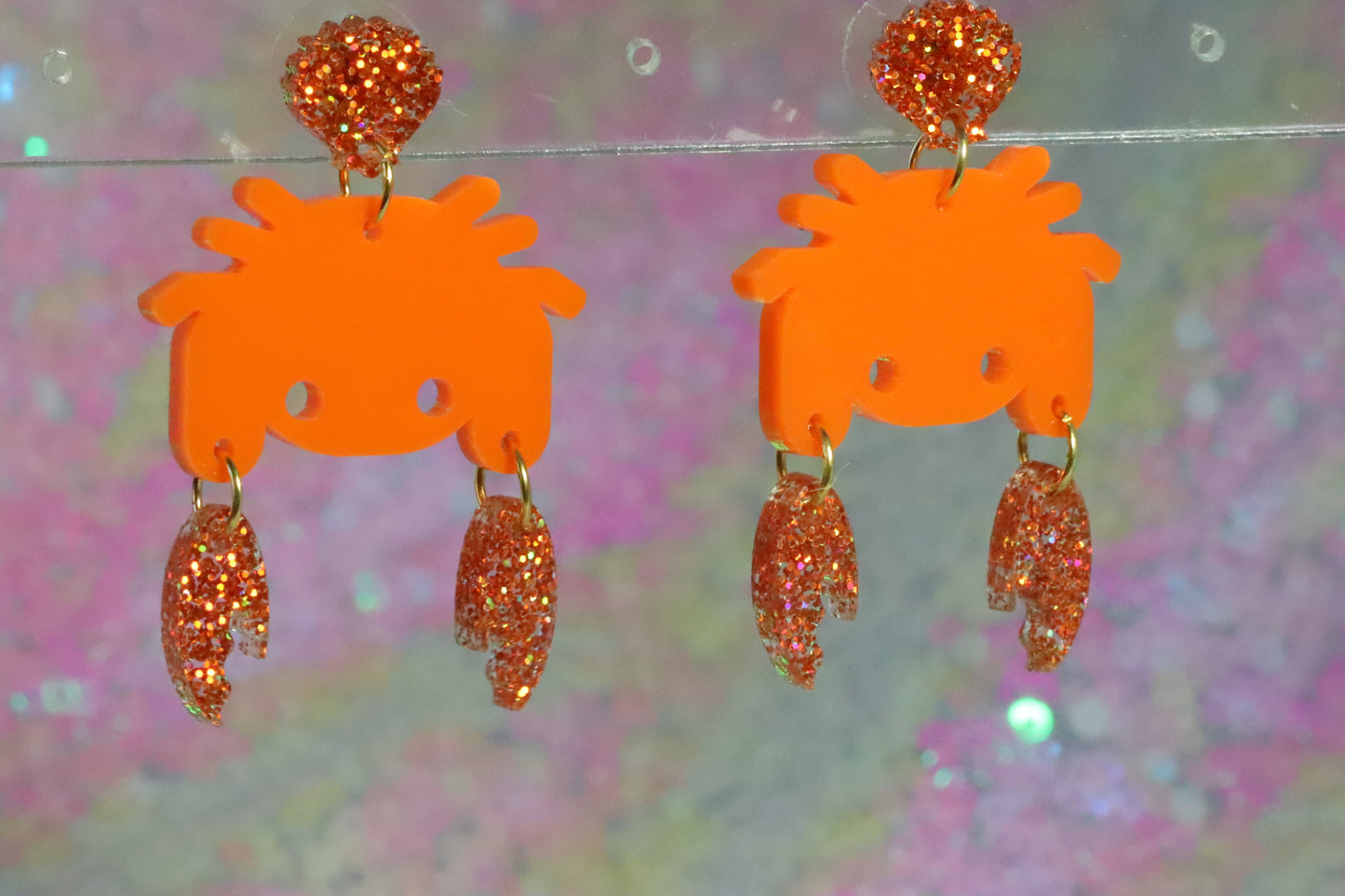 Crab earrings