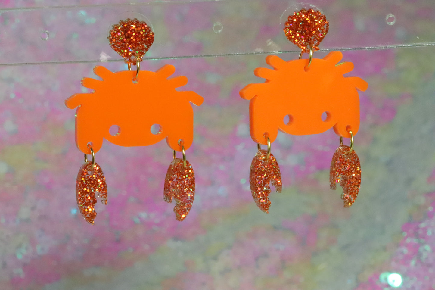 Crab earrings