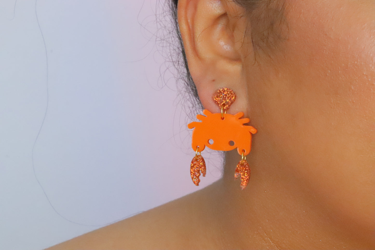 Crab earrings