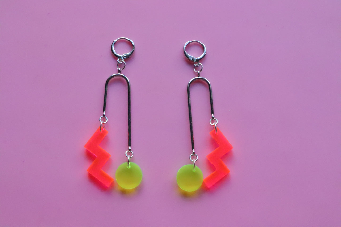 80's vibe earrings