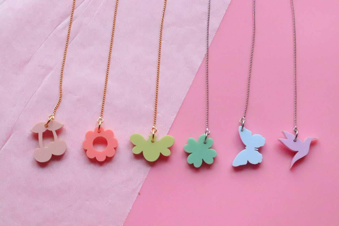 Spring threader earrings