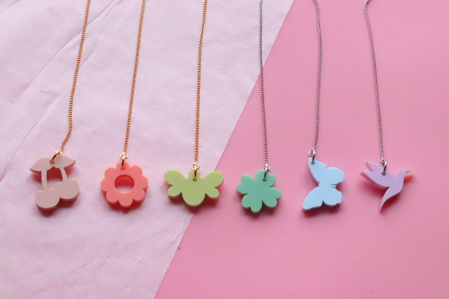 Spring threader earrings