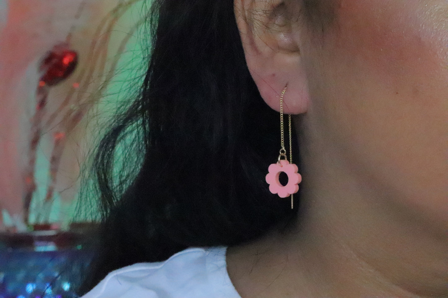 Spring threader earrings