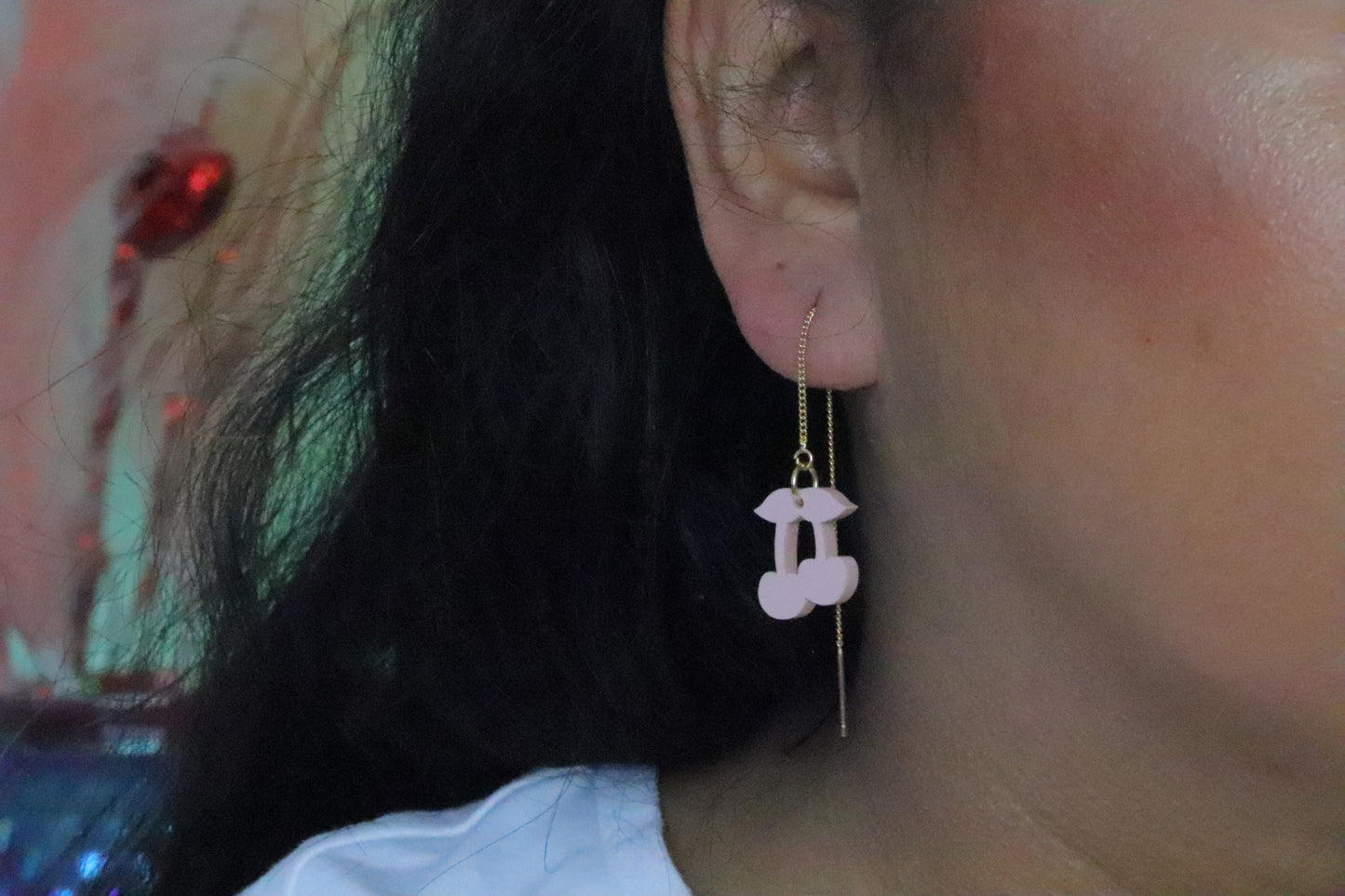 Spring threader earrings