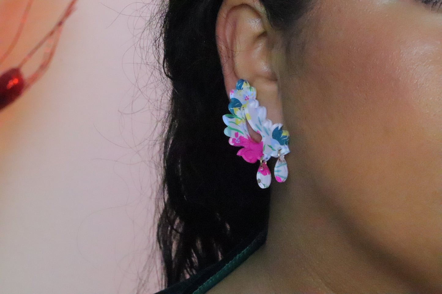 Boucles d'oreilles montantes Garden Party