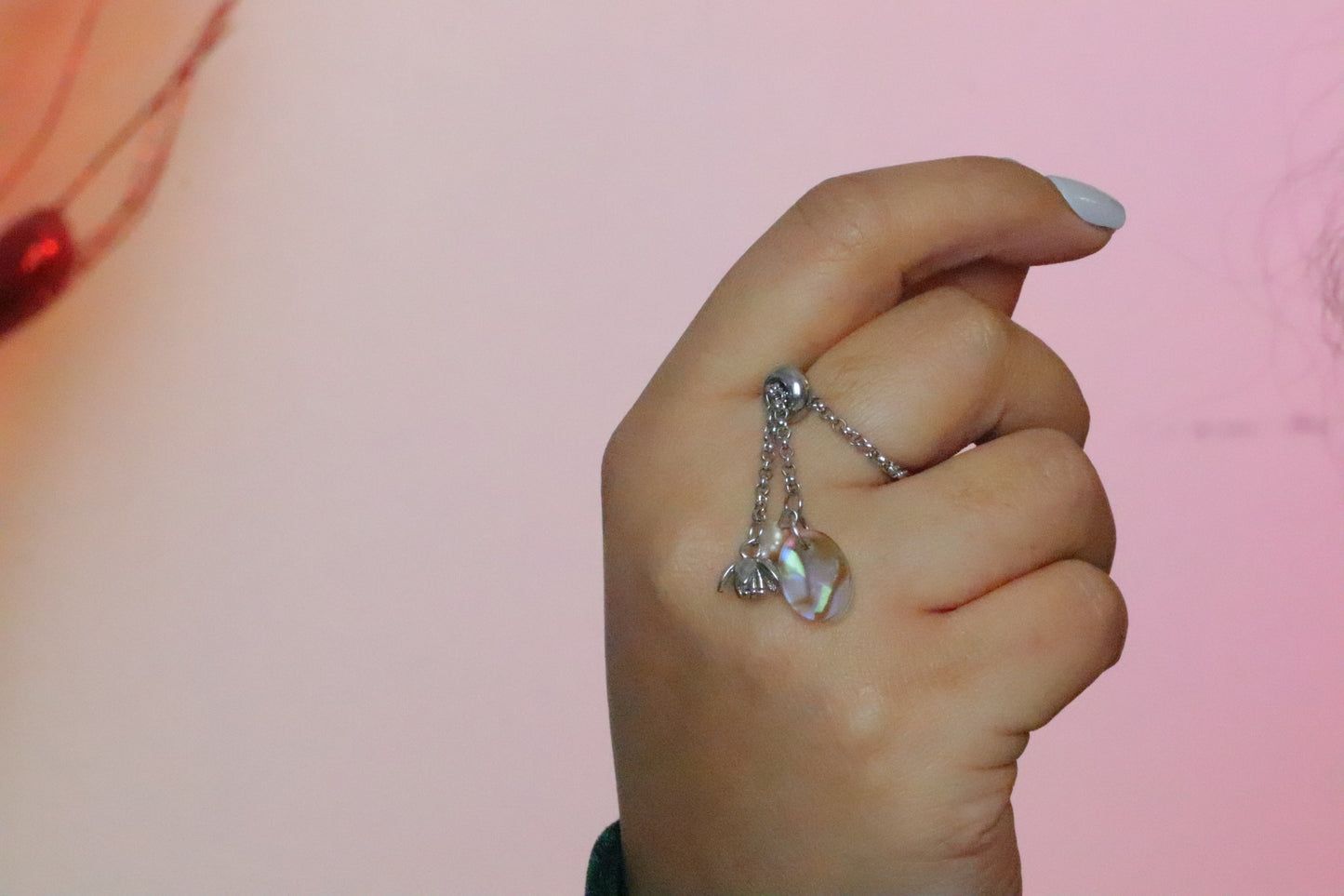 Bague ajustable Garden Party