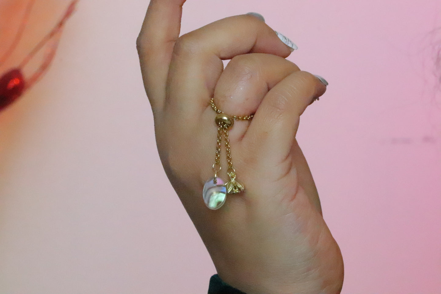 Bague ajustable Garden Party