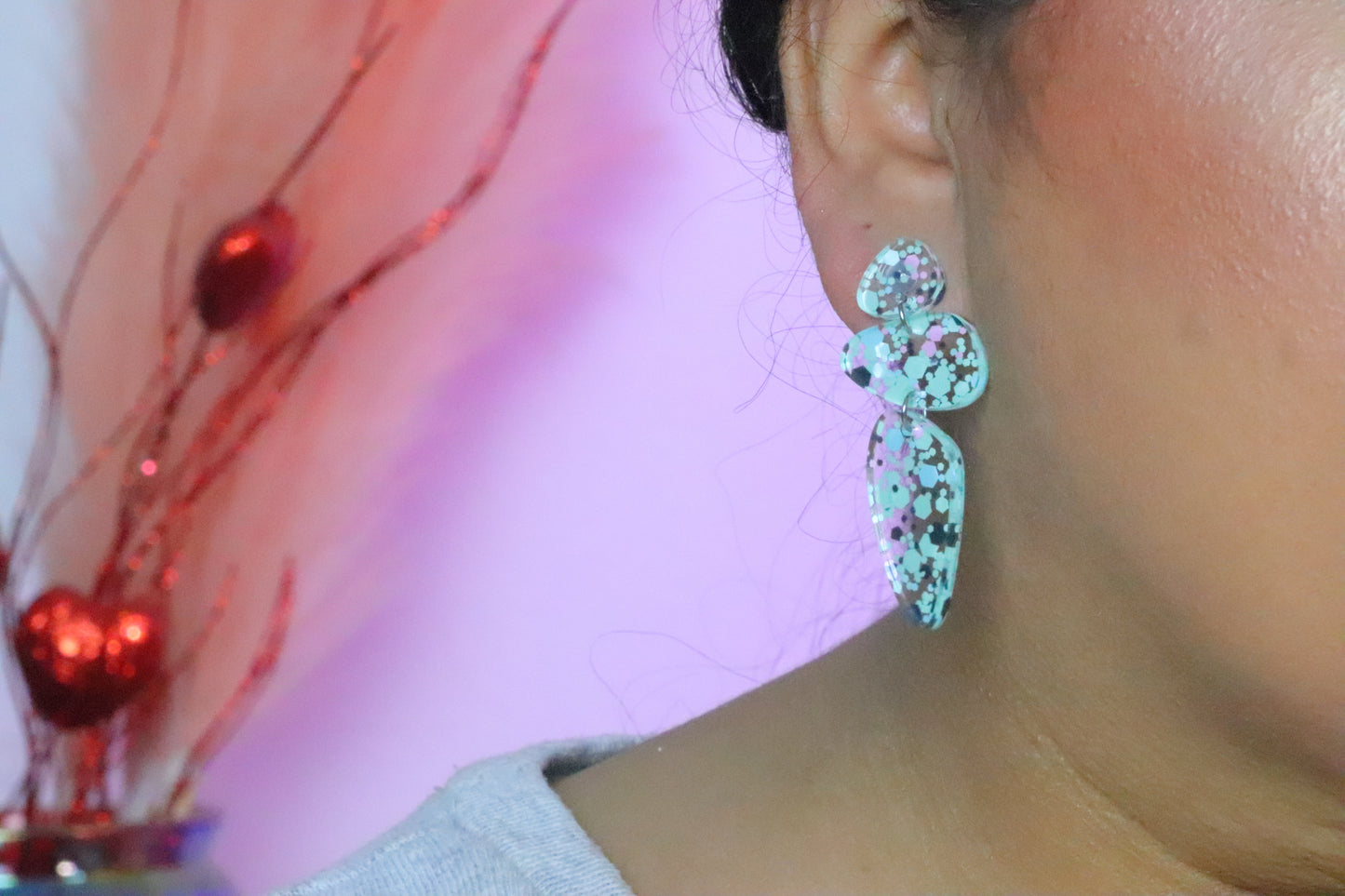 Galets confettis mint