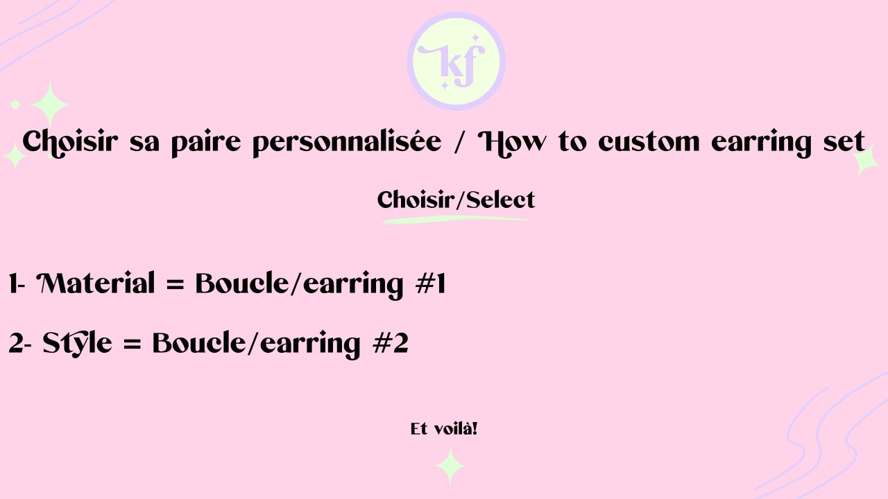Spring threader earrings