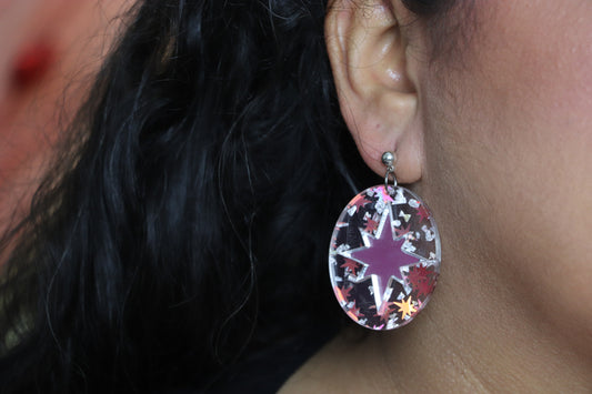 North Star Earrings ou Pendentif ou Pins