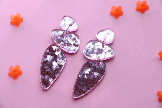 Stone confettis rose