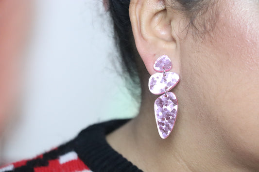 Stone confettis rose