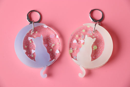 Moon cat magique (devient bleu aux UV)