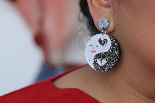 Yin Yang coeur brisé