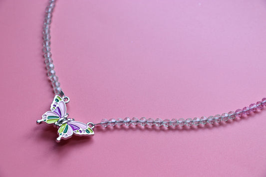Collier papillon