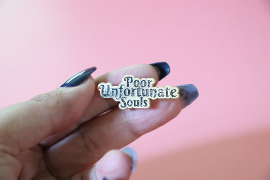 Pins glitter - Poor unfortunate souls - add on