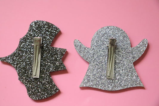 Duo de barrettes glitter