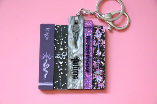 Sorcery books Porte clé charm