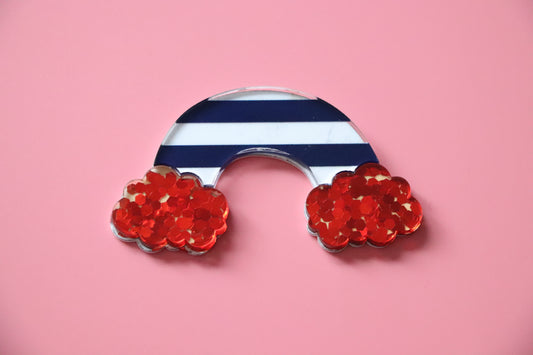 Broche arc en ciel
