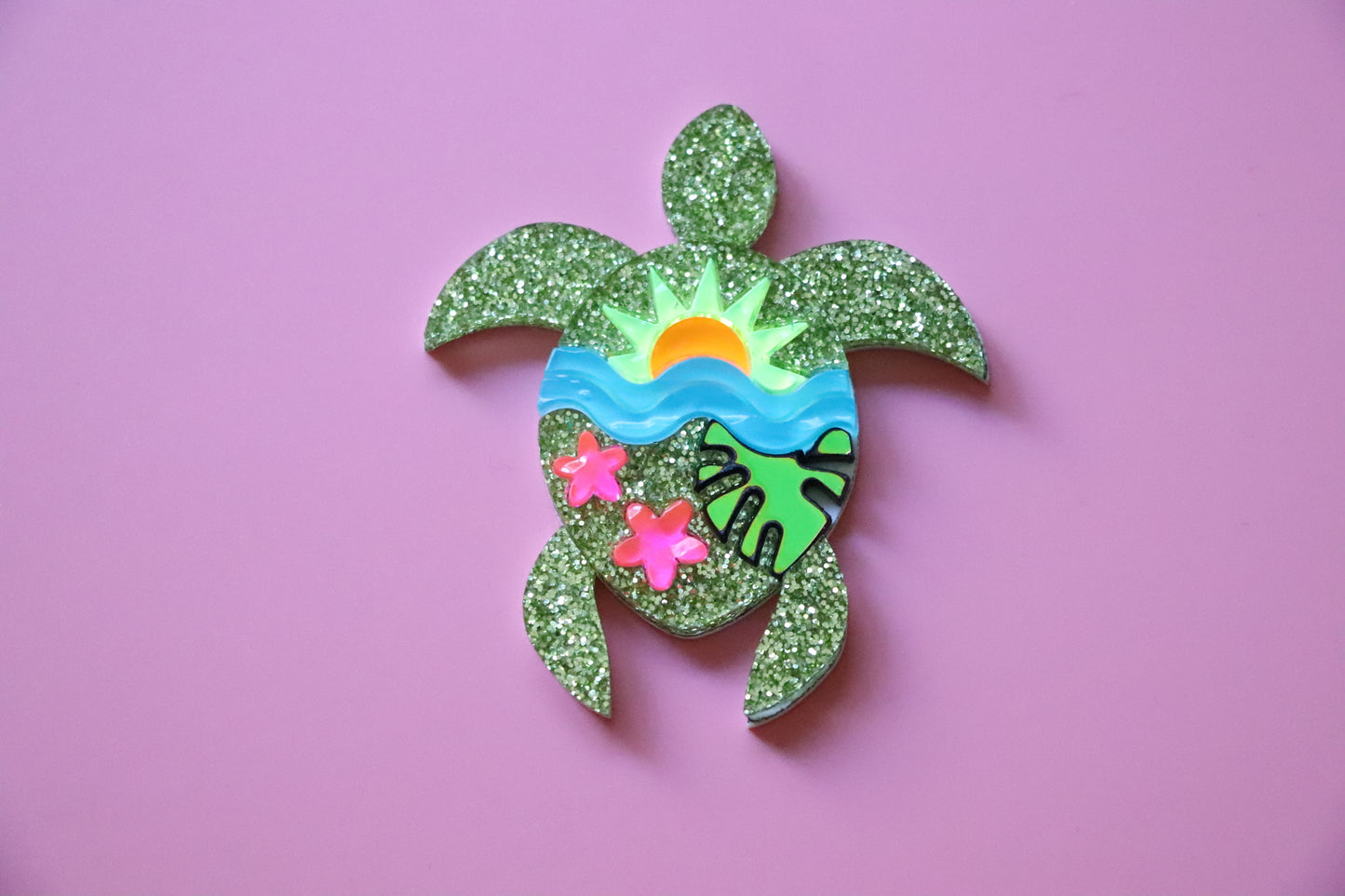 Honu kai - Broche