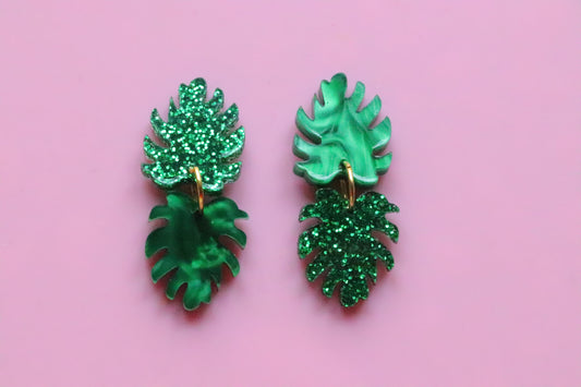 Double monsteras inversées