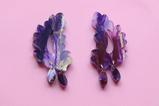 Crawler marbled purple gold