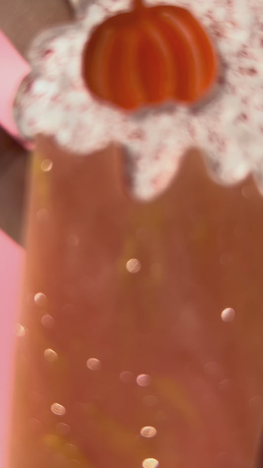 Pumpkin spice Porte clé charm