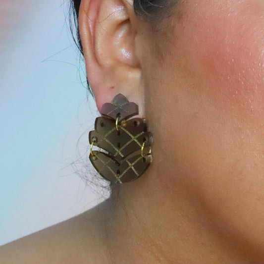 Pinecone Earrings