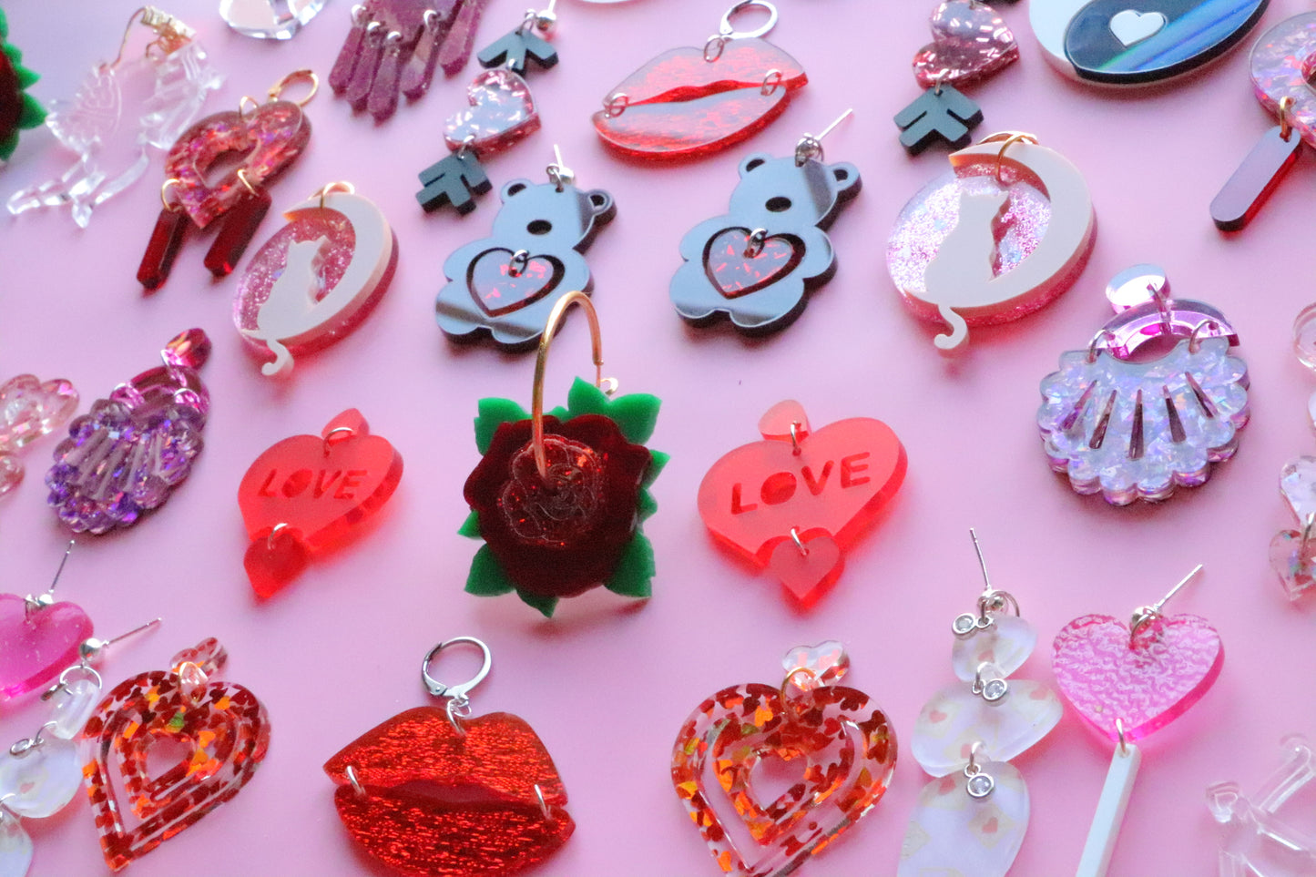 Heart Confettis Earrings