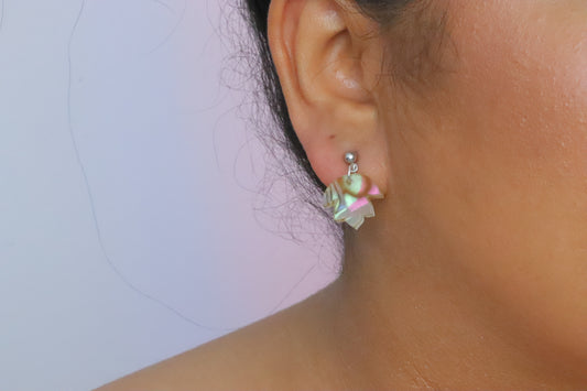 Mini Lotus earrings