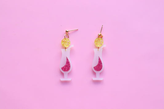 Summer cocktail earrings