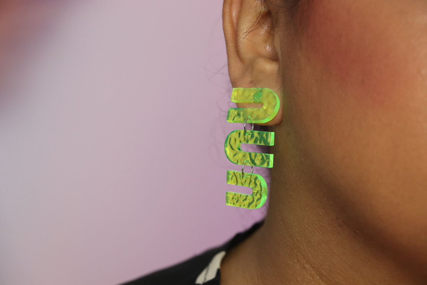 Neon arch Earrings