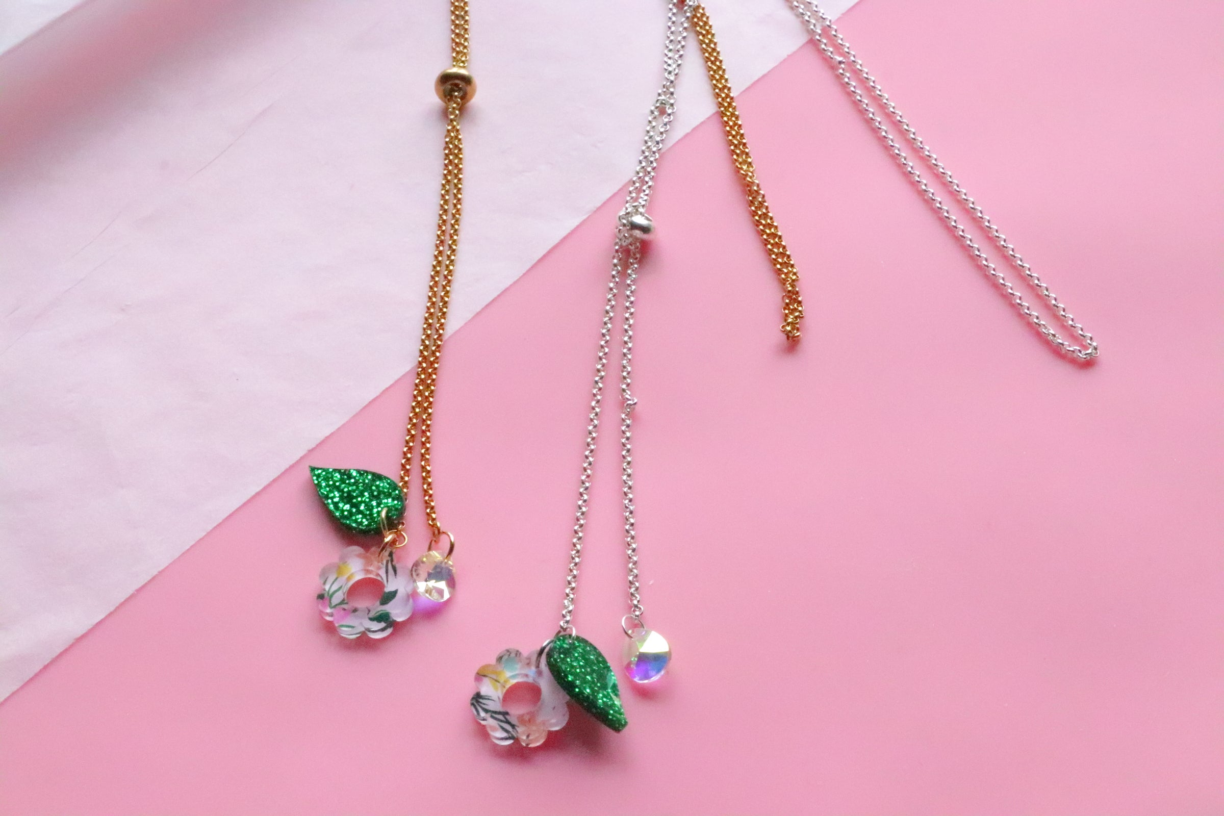 Adjustable chain spring Collier – ketchupfantaisie