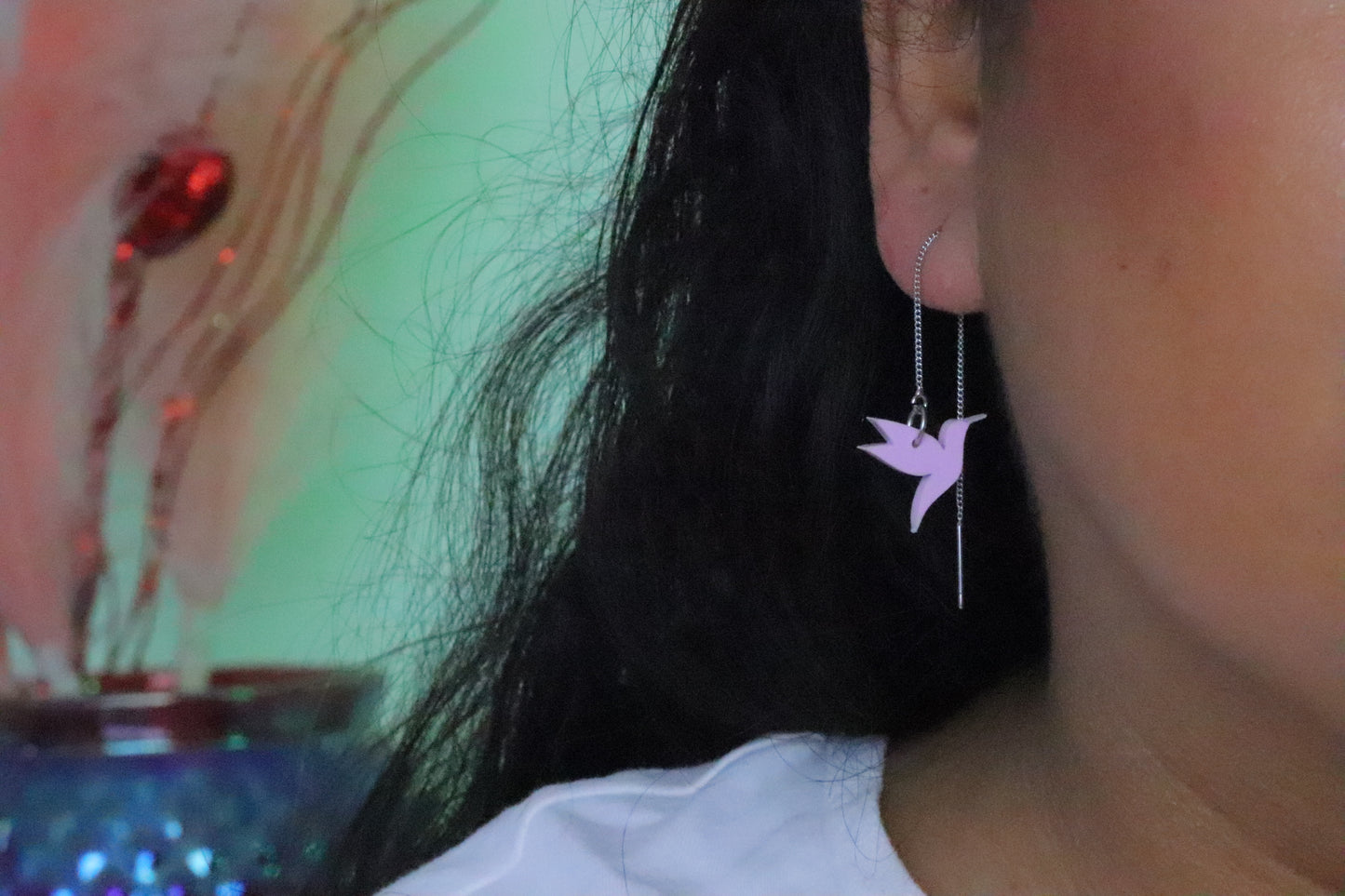 Spring threader earrings