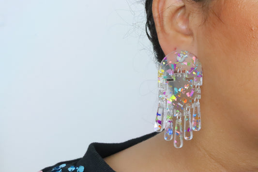 Art Deco Confettis Earrings