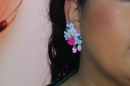 Boucles d'oreilles montantes Garden Party