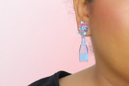 Champagne Earrings