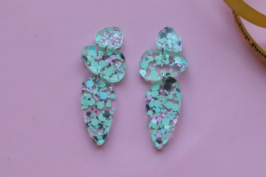 Galets confettis mint