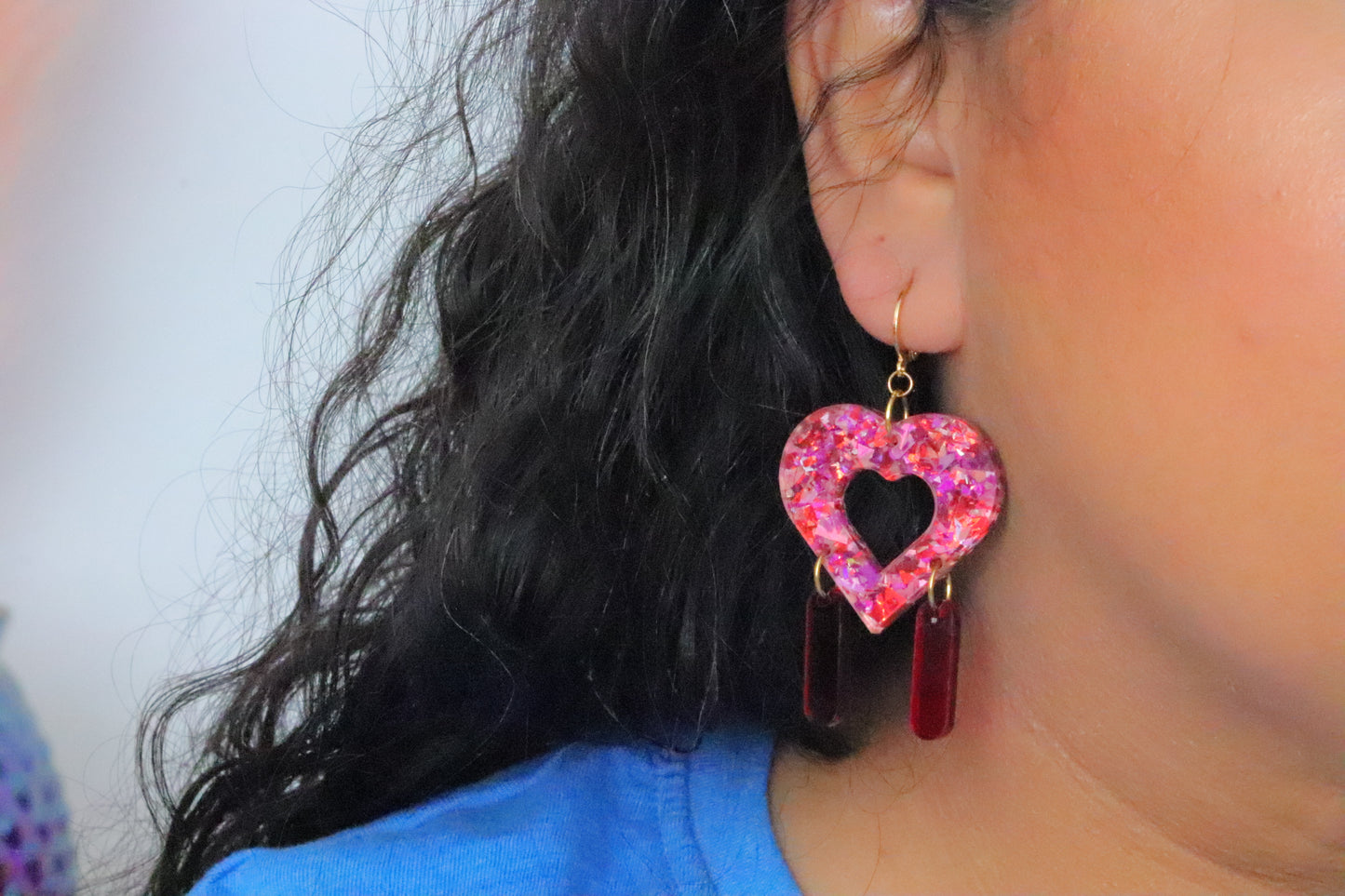 Heart Confettis Earrings