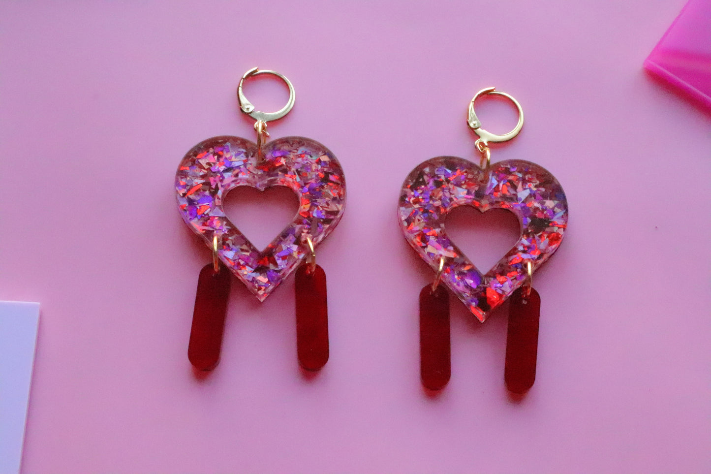 Heart Confettis Earrings