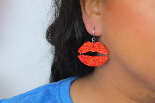 Lips Earrings
